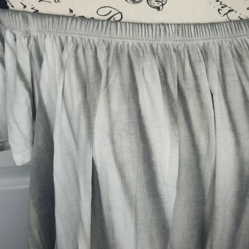 Free People Flowy Off Shoulder Tie Dye Top Size Small